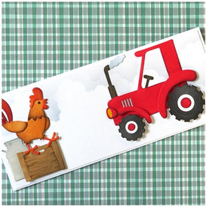 Elizabeth Craft Designs Life is Better on the Farm Collection Tractor (1860)
