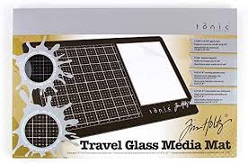 Tonic Tim Holtz Travel Glass Media Mat Right Handed (2633eUS)