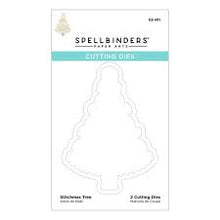 Load image into Gallery viewer, Spellbinders Paper Arts Cutting Dies Stitchmas Tree (S3-411)
