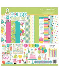 Photoplay Paper 12x12 Collection Pack Tulla's Birthday Party (TBD2425)