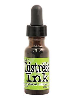 Tim Holtz Distress Ink Re-Inker Twisted Citron (TXR43416)