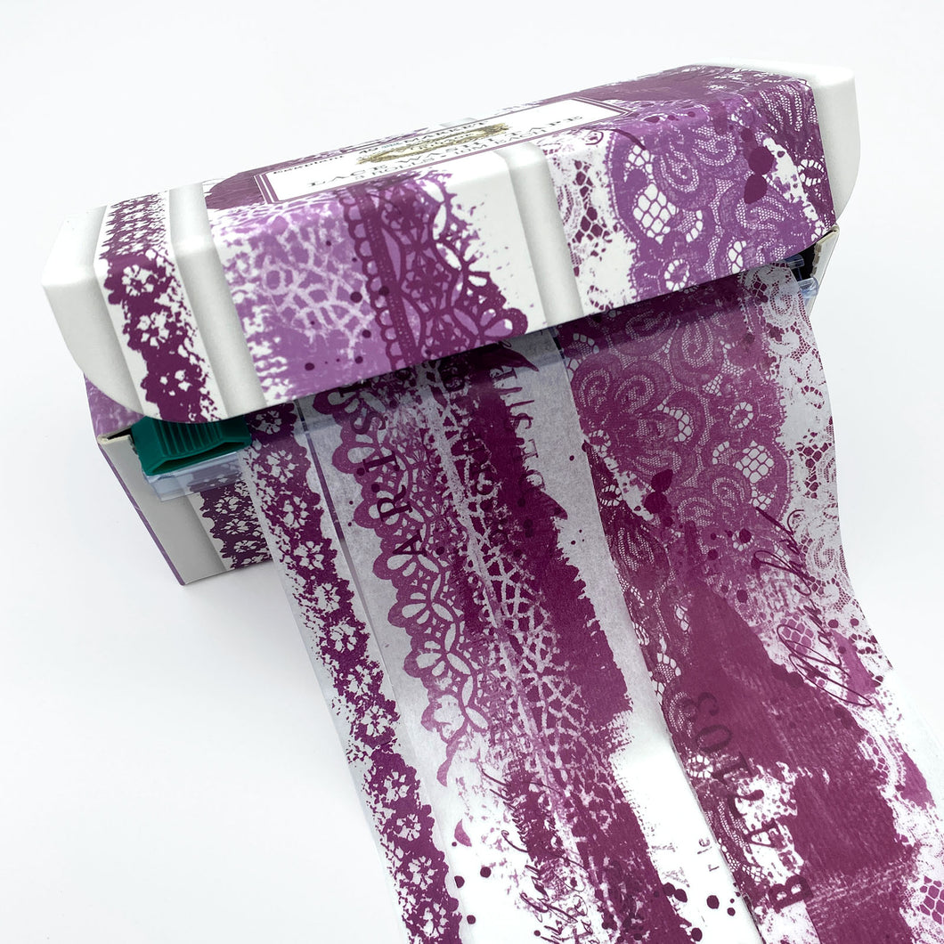 49 and Market Vintage Bits Lace Washi Eggplant (VB-37865)