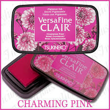 VersaFine Clair Ink Pad Charming Pink (VF-CLA-801)