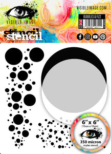 Visible Image Stencil Bubbles & Fizz (VIS-BAF-03)