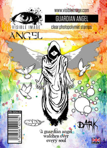 Visible Image Clear Photopolymer Stamps Guardian Angel (VIS-GDA-01)
