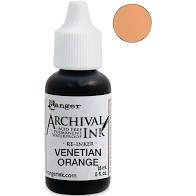 Ranger Archival Ink™ Pads Re-Inker Venetian Orange (ARR30942)