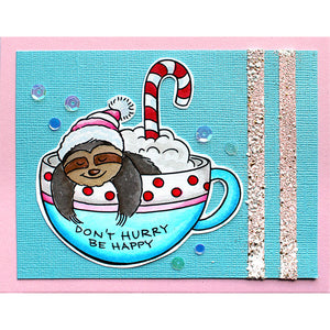 Stampendous Fran's Cling Stamps Sloth Mug (CRW212)