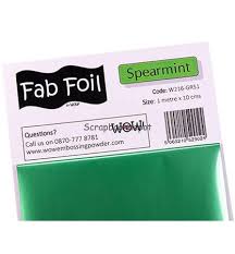 WOW! Fab Foil Spearmint