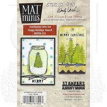 Load image into Gallery viewer, Wendy Vecchi Studio 490 Mat Minis Pine Trees (WVMMPV03)

