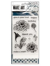 Load image into Gallery viewer, Wendy Vecchi Stamp, Die &amp; Stencil Set Thank You (WVZ70108)
