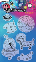 Load image into Gallery viewer, Art by Marlene Out of this World Clear Stamp Set Walk About (ABM-OOTW-STAMP69)
