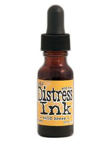Tim Holtz Distress Ink Re-Inker Wild Honey (TIM27324)