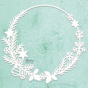 Mintay Chippies Decor Christmas Wreath (MT-CHIP2-D12)