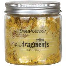 Stampendous! Frantage Mica Fragments Yellow (FRM08)