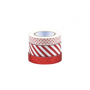 Fun Stampers Journey Candy Apple Washi Tape (AC-0309)