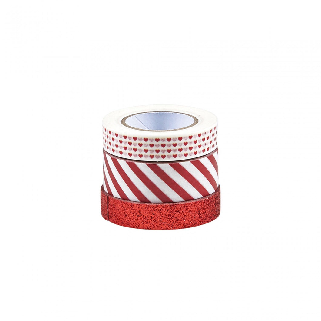 Fun Stampers Journey Candy Apple Washi Tape (AC-0309)