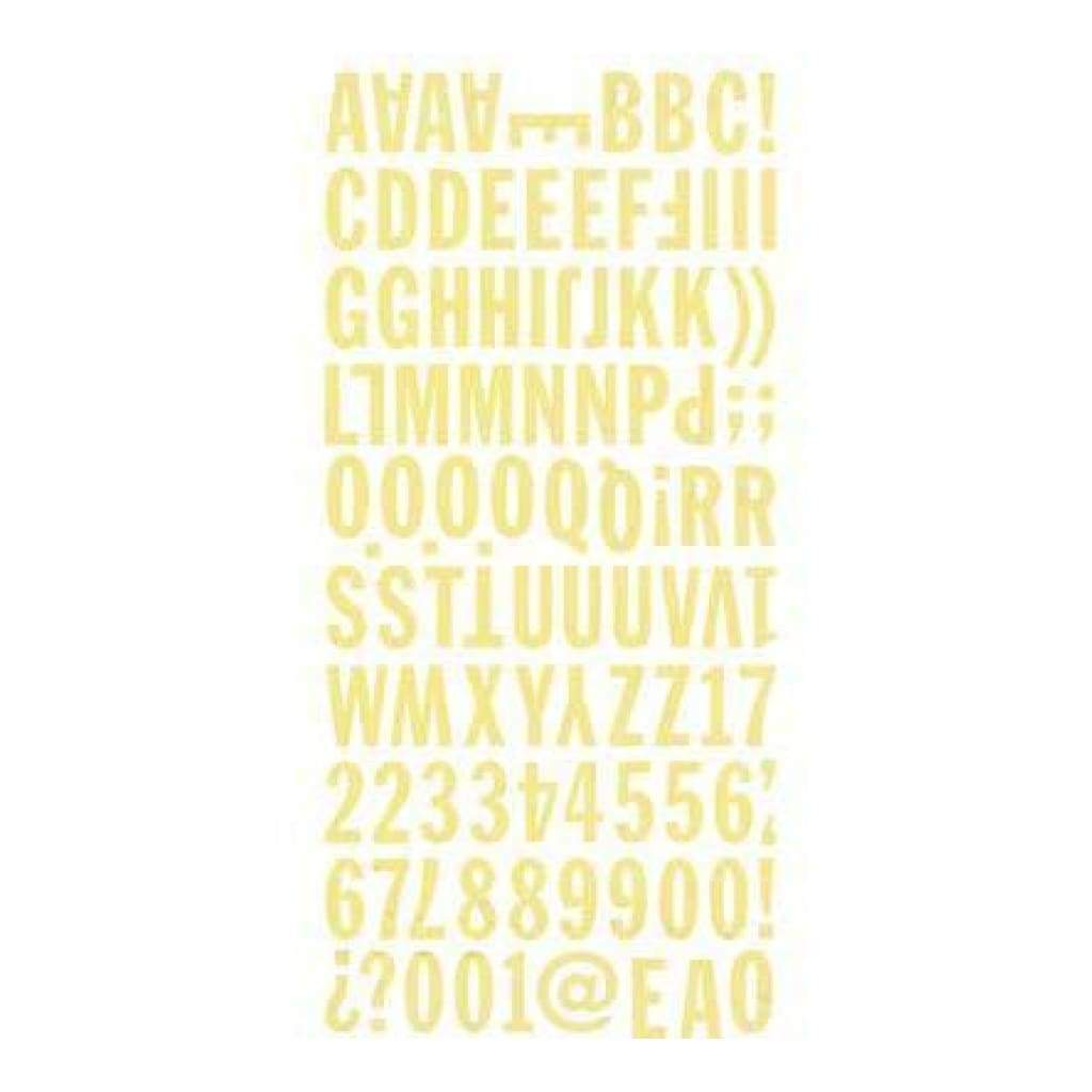 BasicGrey Basics Mini Mono Stickers (BAS-2574)