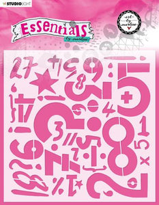 Art by Marlene Essentials Collection Stencil Numerically Essential (ABM-ES-MASK49)