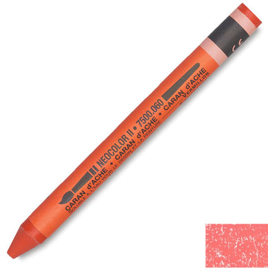 Caran D'Ache Neocolor II Watercolor Crayons - Salmon Pink #071