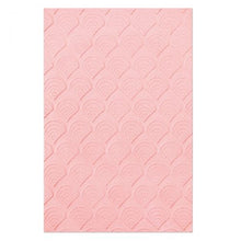 Load image into Gallery viewer, Sizzix Multi-Level Textured Impressions Embossing Folder Fan Tiles (665746)

