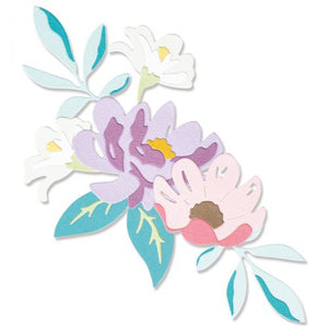Sizzix Thinlits Die Set Layered Summer Flowers (665891)