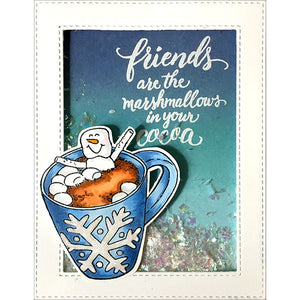 Stampendous Fran's Cling Rubber Stamps Marshmallow Friends (CRF247)