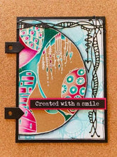Load image into Gallery viewer, StudioLight Just Low Mindful Moodling Clear Stamp Set Big Circle (JL-MM-STAMP45)
