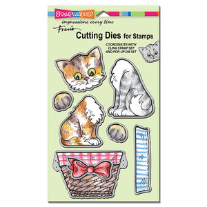 Stampendous Pop up Kitties Die Cut Set DCS5075