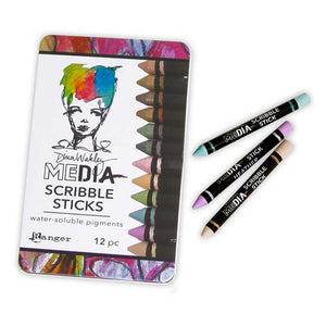 Dina Wakley MEdia Scribble Sticks Set 3 (MDA65944)