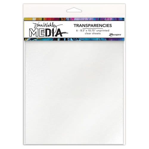 Dina Wakley Media Transparencies Clear (MDA80565)