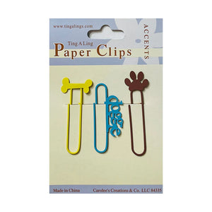 Ting A Ling Paper Clips Doggie
