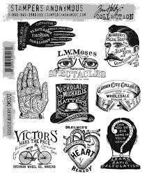 Stampers Anonymous Tim Holtz Collection Eclectic Adverts (CMS372)