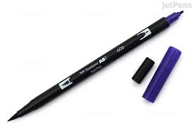 Tombow ABT Dual Brush Pens - Violet (ABT-606)