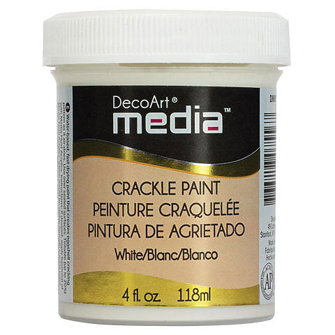 DecoArt Media Crackle Paint White DMM15