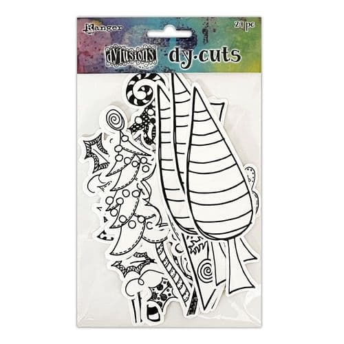 Dylusions Dycuts Christmas Me Trees (DYA81555)