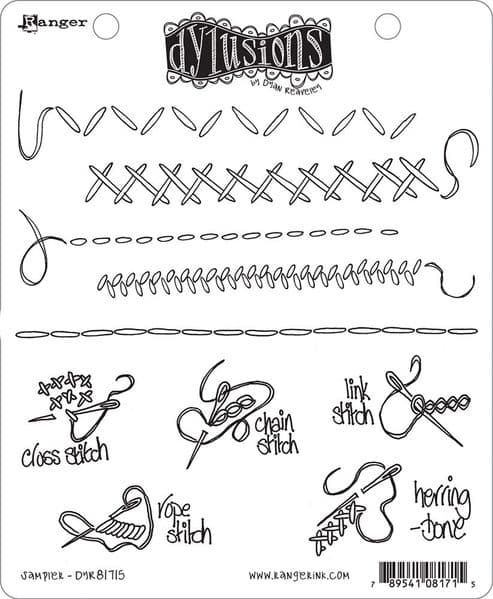 Dylusions by Dyan Reaveley Cling Stamp Sampler (DYR81715)