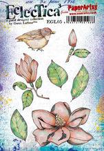 Load image into Gallery viewer, PaperArtsy Eclectica3 Rubber Stamp Set Southern Magnolias designed by Gwen Lafleur (EGL05)
