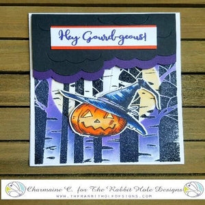 The Rabbit Hole Designs Clear Stamp Set Gourd-geous (TRH-30)