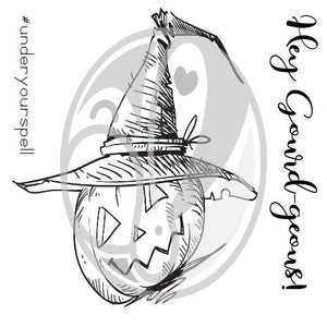 The Rabbit Hole Designs Clear Stamp Set Gourd-geous (TRH-30)