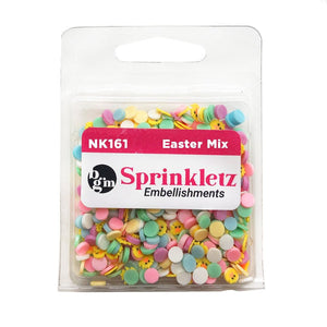 Buttons, Galore & More Sprinkletz Embellishments Easter Mix (NK161)