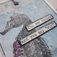 Load image into Gallery viewer, PaperArtsy Electica3 Rubber Stamp Dreaming &amp; Doing by Alison Bomber (EAB07)
