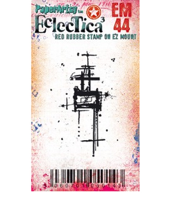 PaperArtsy Eclectica3 Mini Stamp Number 44 designed by Seth Apter (EM44)