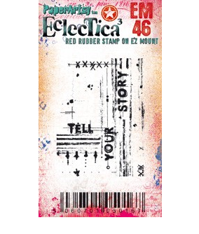 PaperArtsy Eclectica Stamp Set Number 46 designed by Seth Apter (EM46)