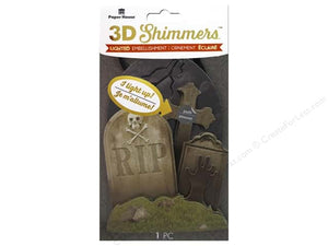 Paper House Productions 3D Shimmers Graveyard (EMB-0036)
