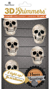 Paper House Paper House Productions 3D Shimmers Skull Garland (EMB-0041)