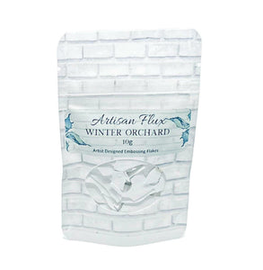 Emerald Creek Artisan Flux Winter Orchard Embossing Flakes (AFW08756)