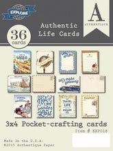 Load image into Gallery viewer, Authentique Authentic Life Cards Explore (EXP018)
