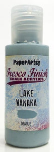 PaperArtsy Fresco Finish Chalk Acrylics Lake Wanaka Opaque (FF69)