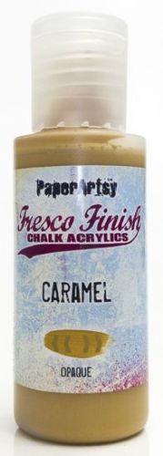 PaperArtsy Fresco Finish Chalk Acrylics Caramel Opaque (FF75)