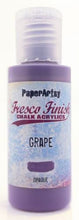 Load image into Gallery viewer, PRE-ORDER PaperArtsy Fresco Finish Chalk Acrylics Grape Opaque (FF175)
